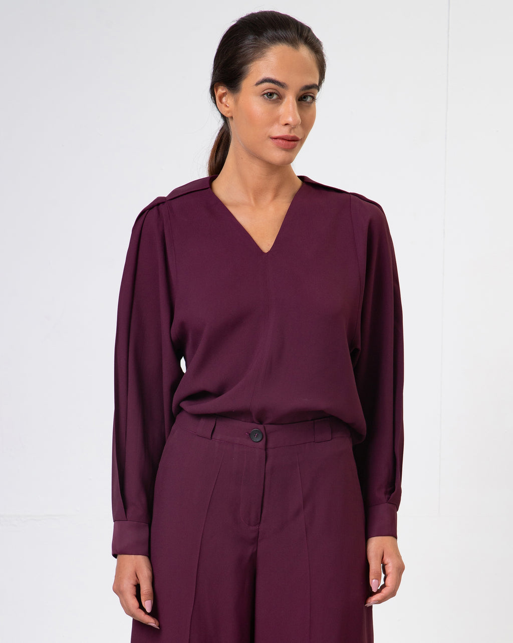 Blusa Cecília - Bordô