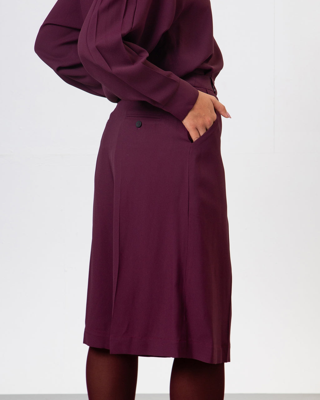 Bermuda Rachel -  Bordô