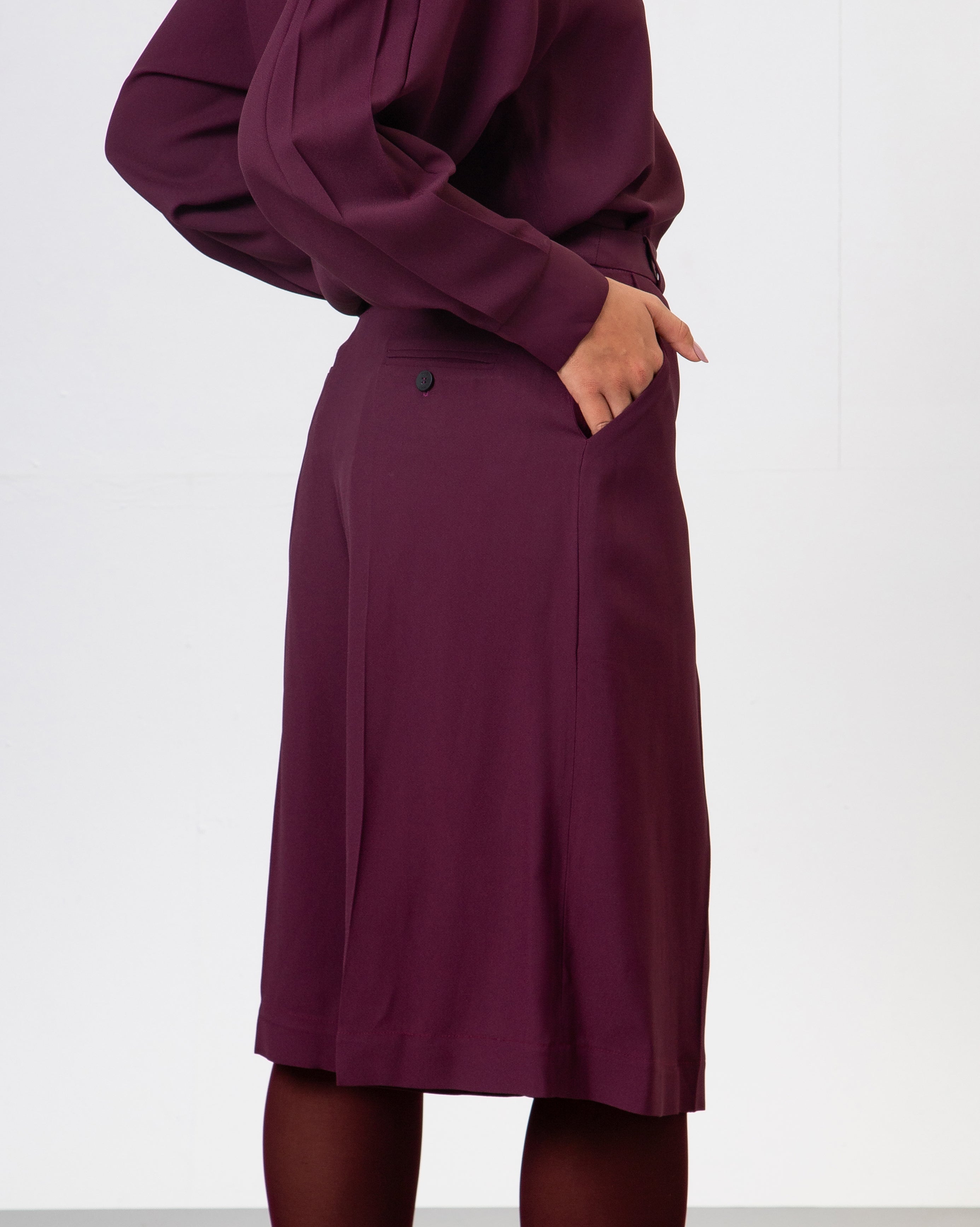 Bermuda Rachel -  Bordô