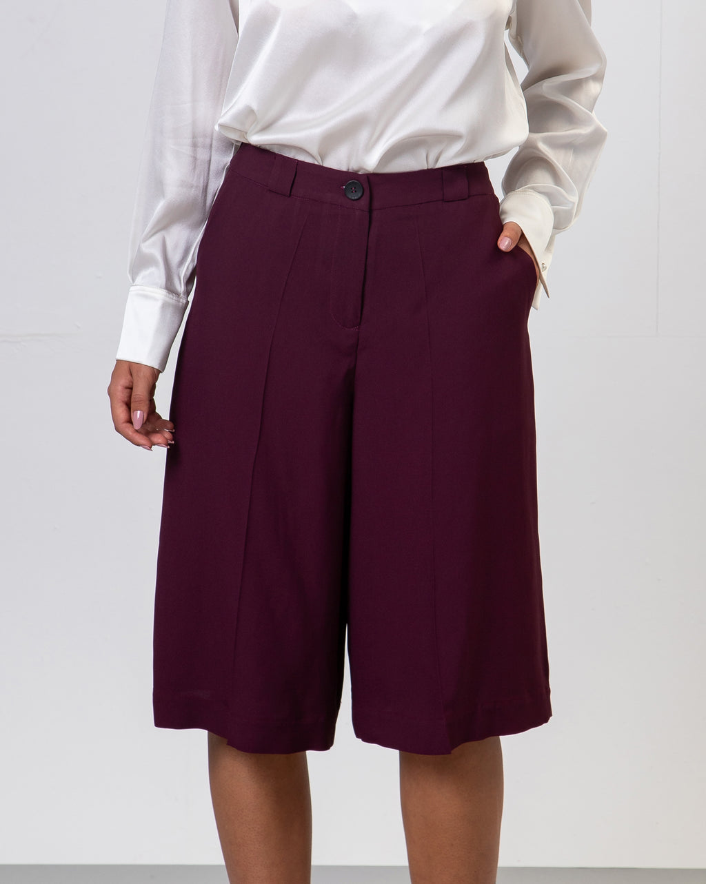Bermuda Rachel -  Bordô