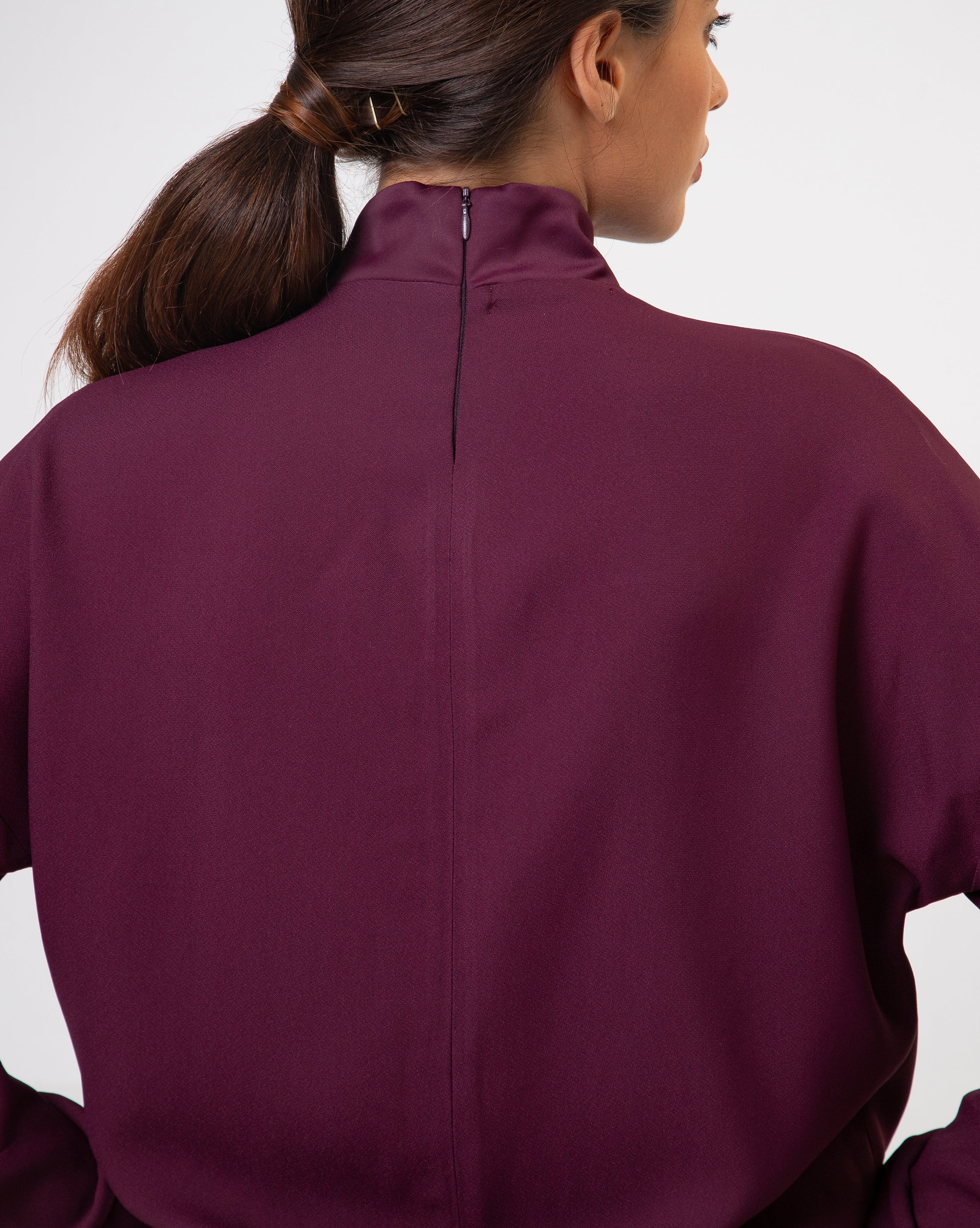 Blusa Hilda - Bordô