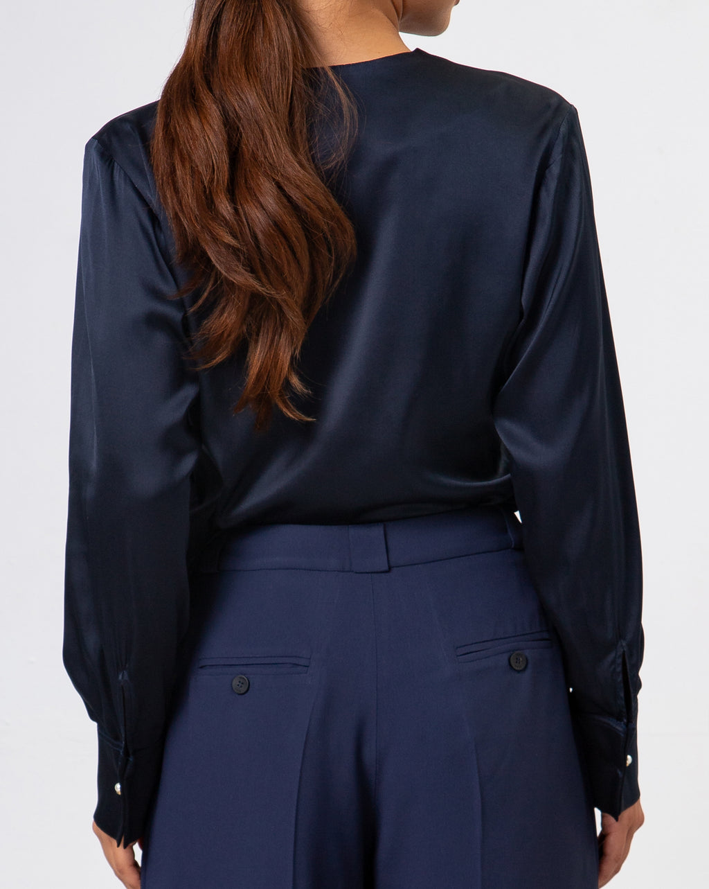 Blusa Sylvia - Azul Marinho