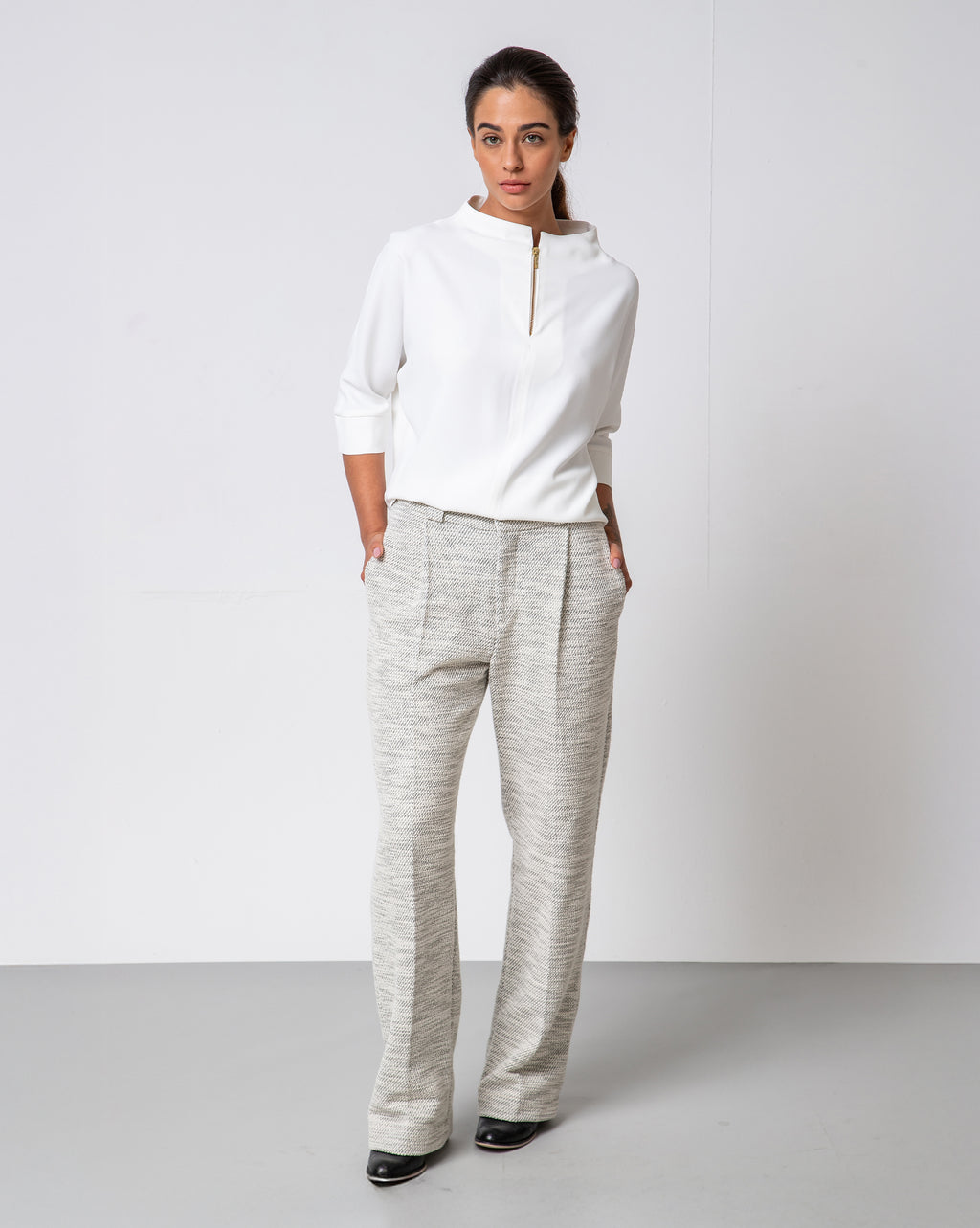 Blusa Gal 3/4 - Off-White