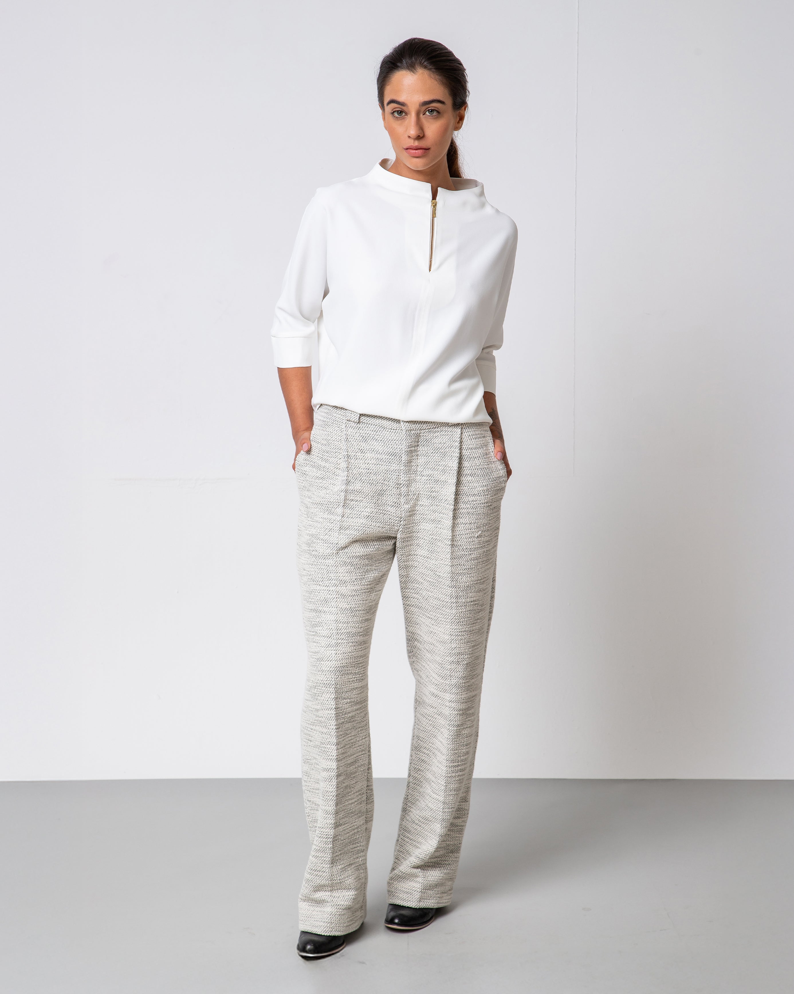 Blusa Gal 3/4 - Off-White