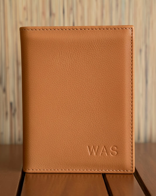 Porta Passaporte - Caramelo