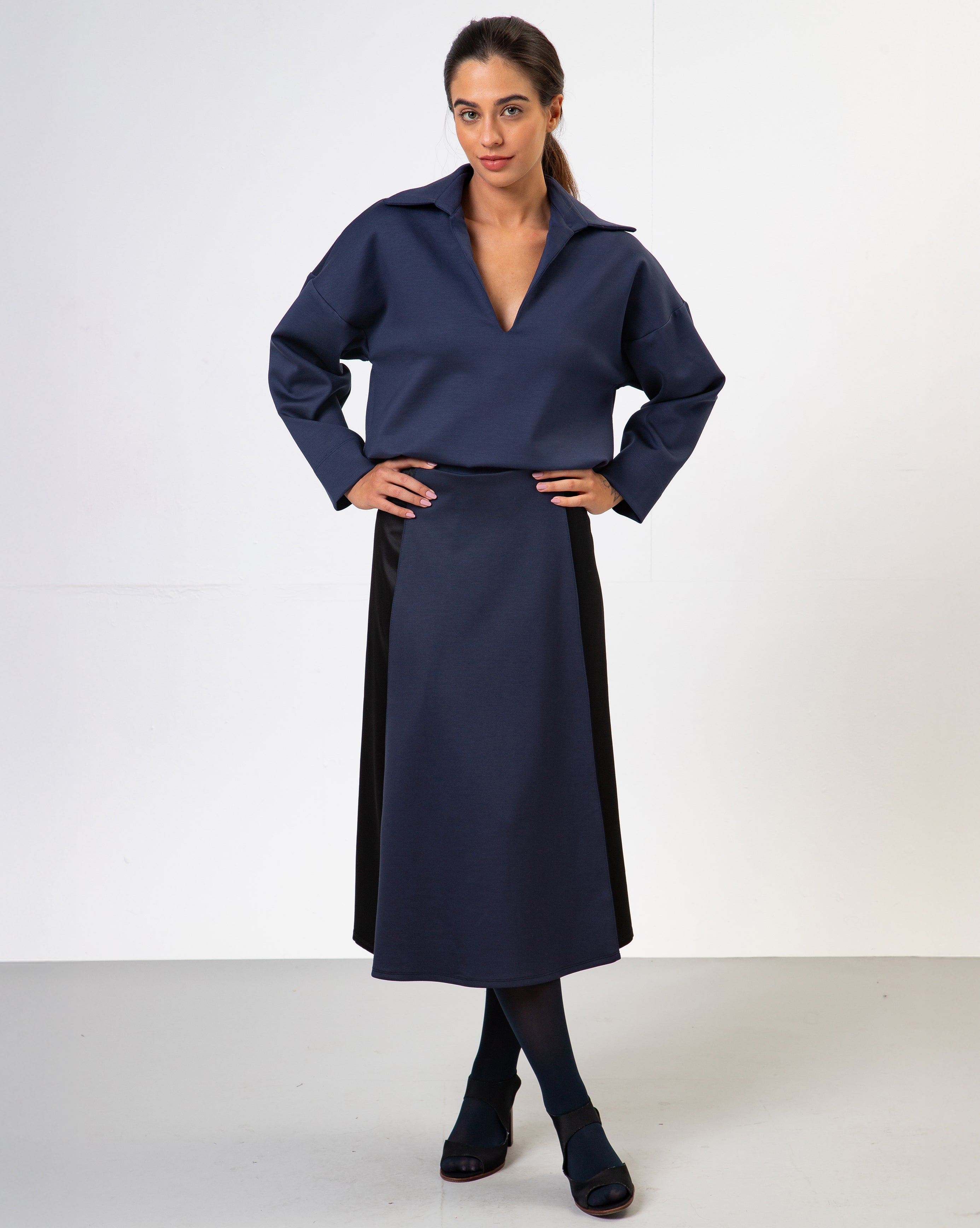 Blusa Agatha - Azul Marinho