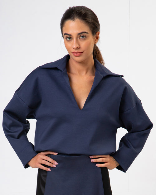 Blusa Agatha - Azul Marinho
