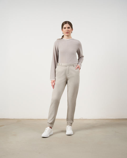 Calça Jogger - Cinza