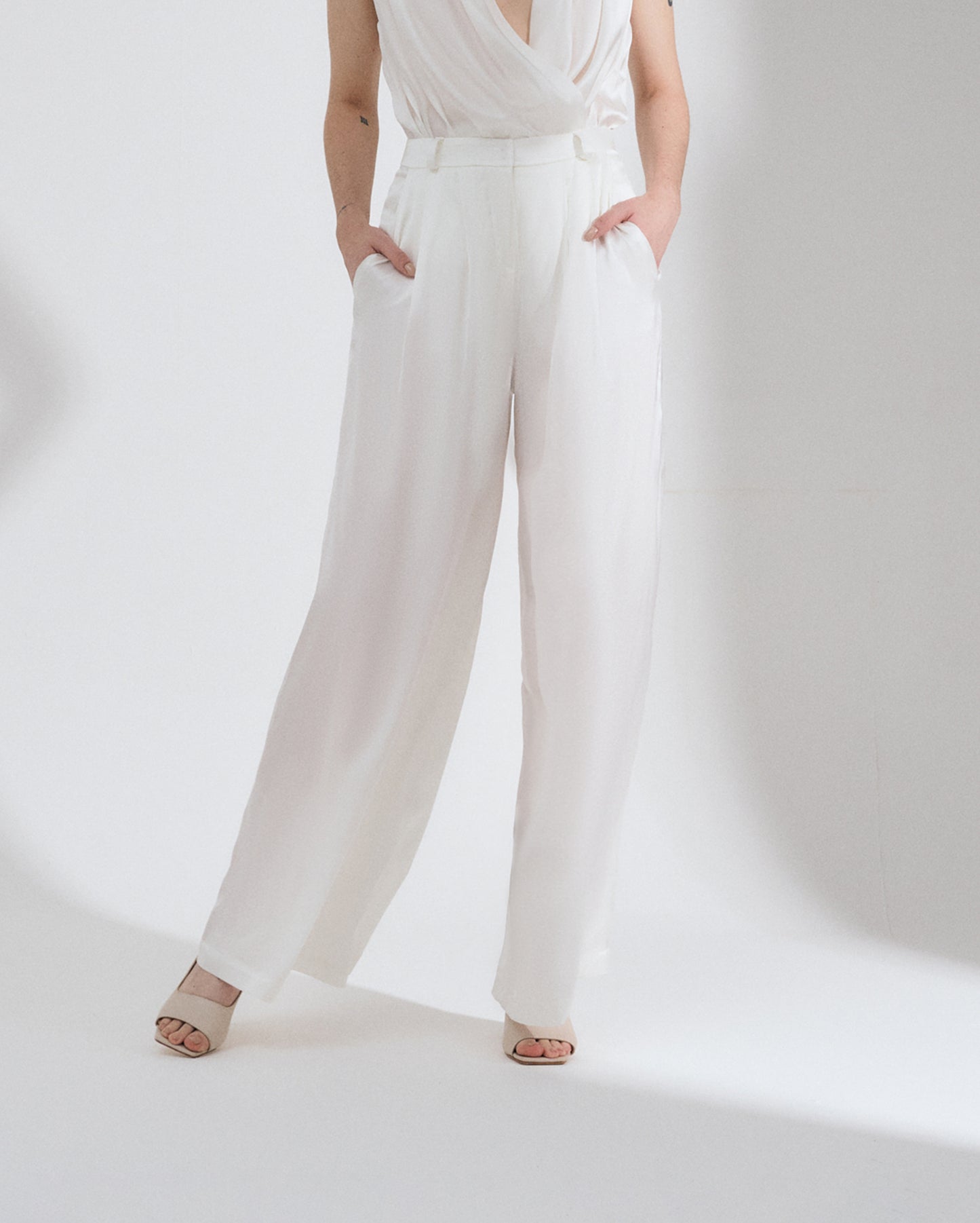 Pantalona Safira - Off-White