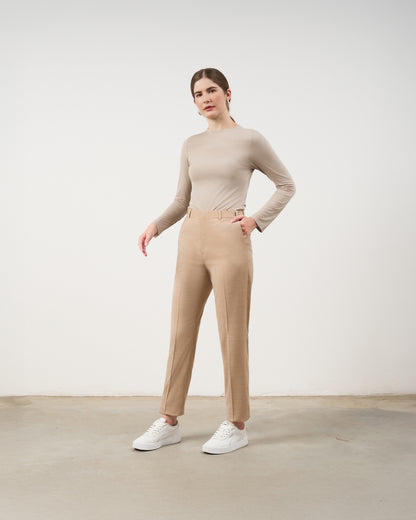 Calça Sequinha - Conhaque