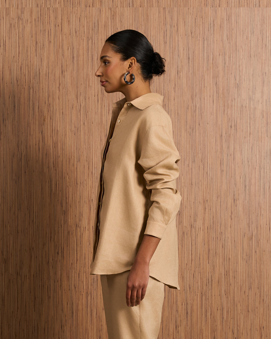 Camisa Geórgia - Bege Rami