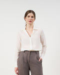Camisa Mariana - Seda Pura | Off-White