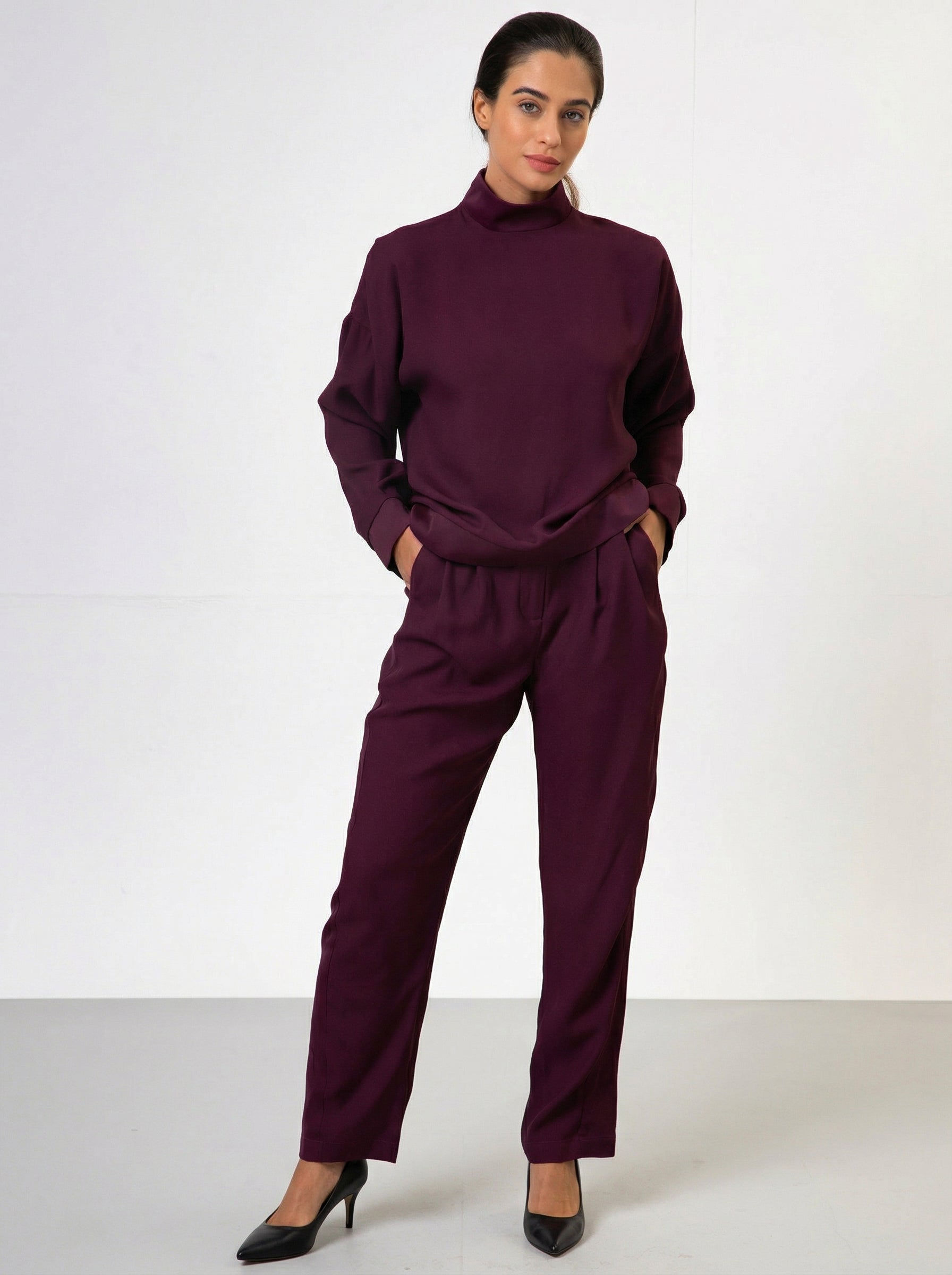 Calça Simone - Bordô