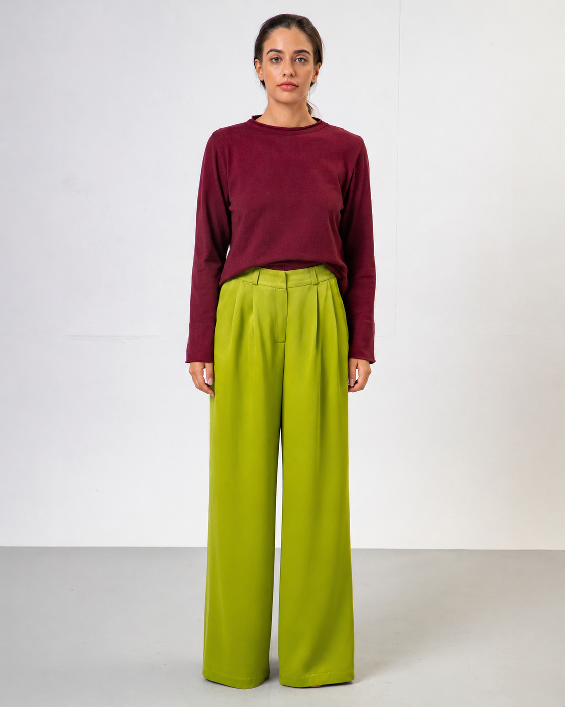 Pantalona Maya - Verde Lime