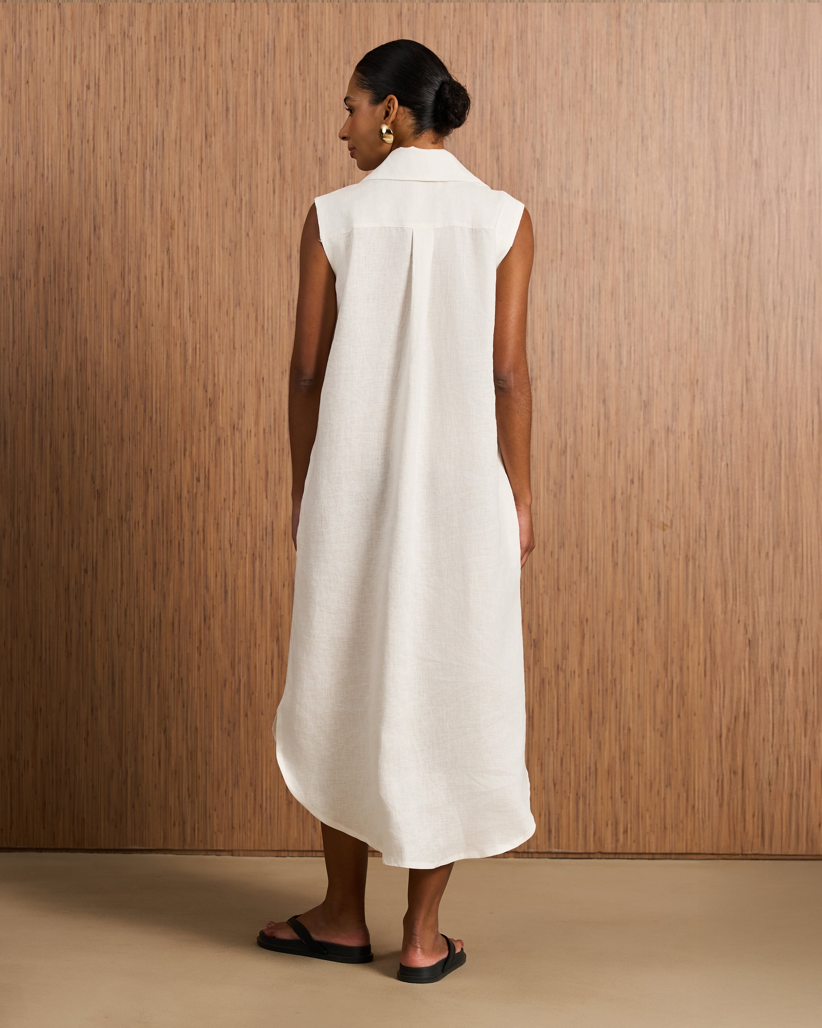 Chemisier Platano Regata - Off-White