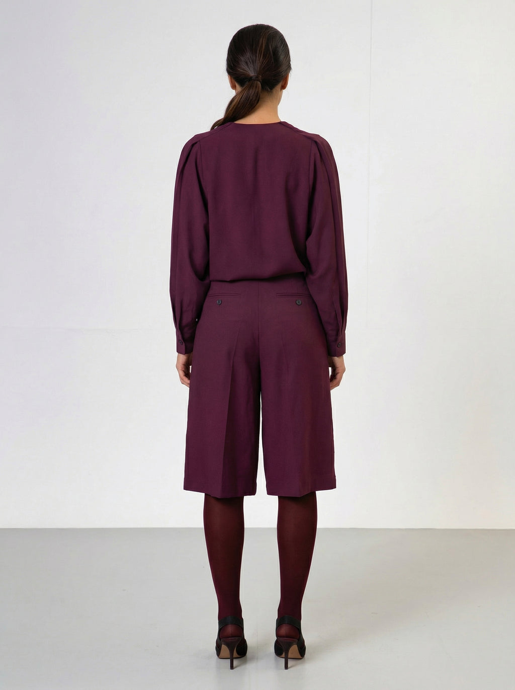 Blusa Cecília - Bordô