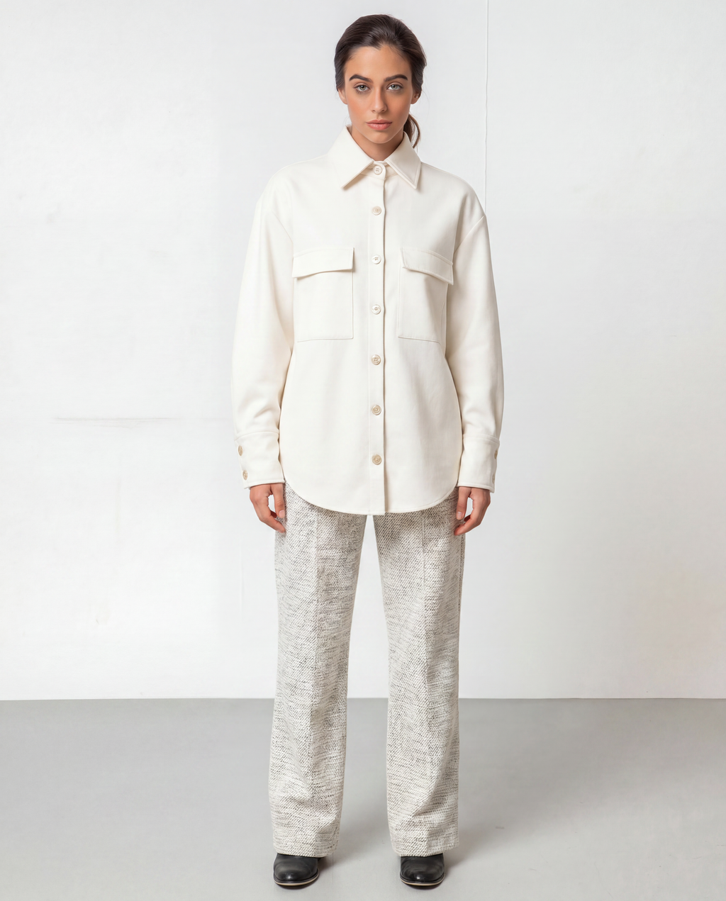 Camisa Ampla - Chantilly