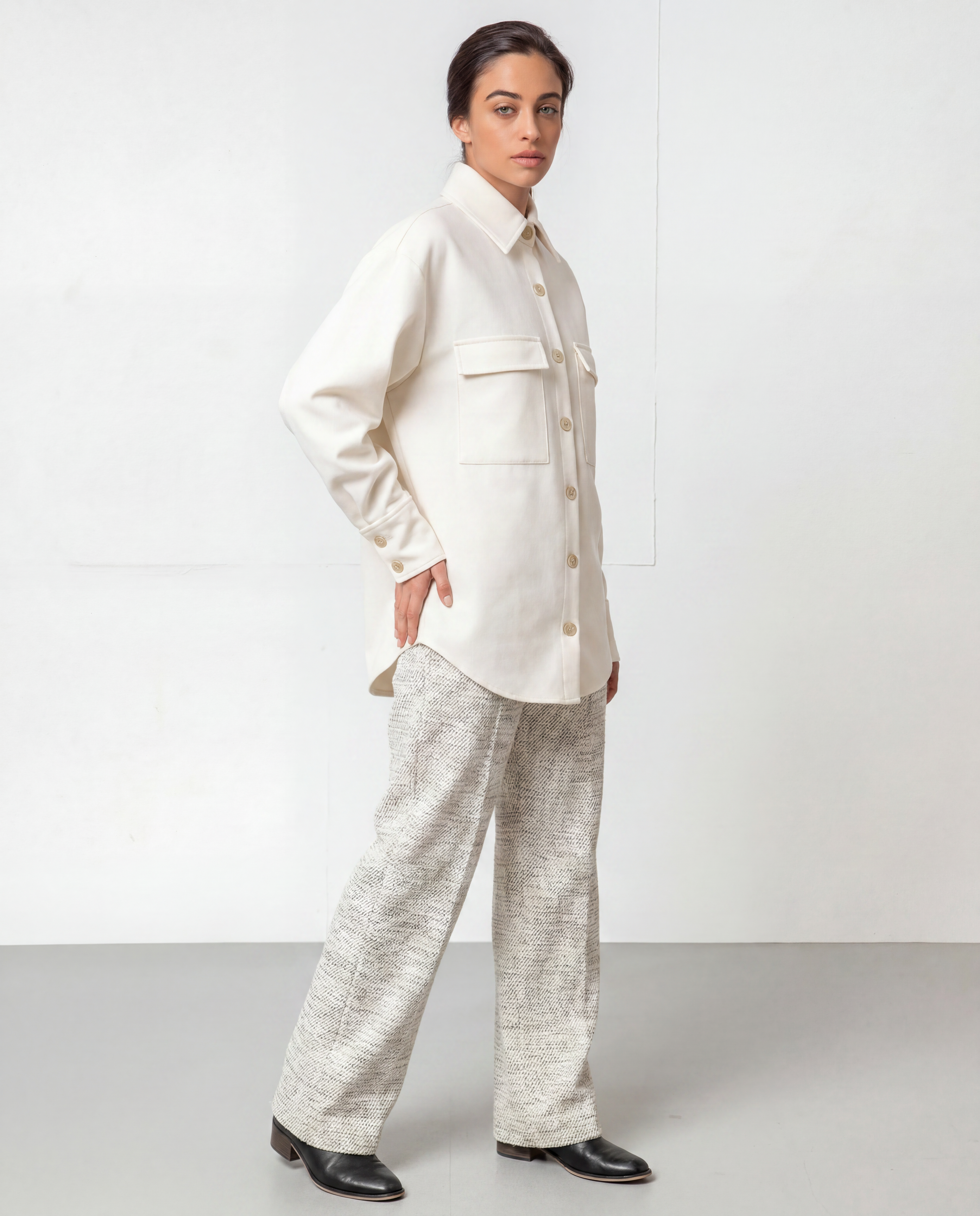 Camisa Ampla - Chantilly