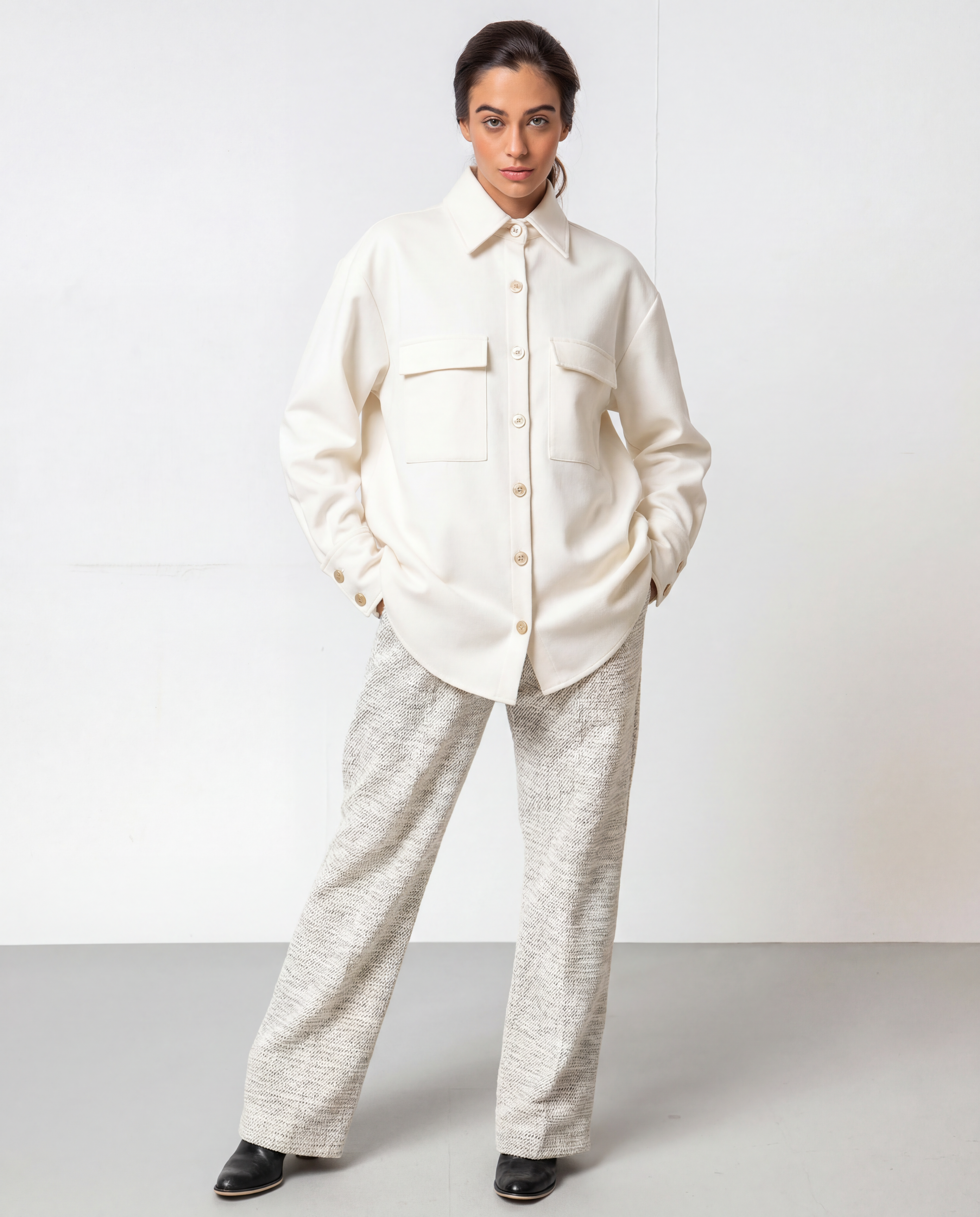Camisa Ampla - Chantilly