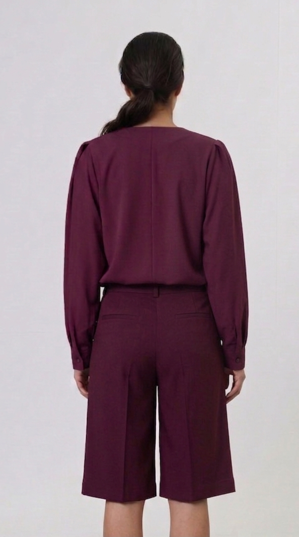 Blusa Cecília - Bordô