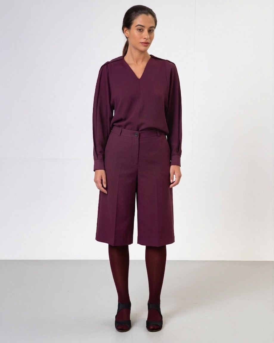 Blusa Cecília - Bordô