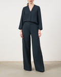 Pantalona Fluida - Azul Marinho