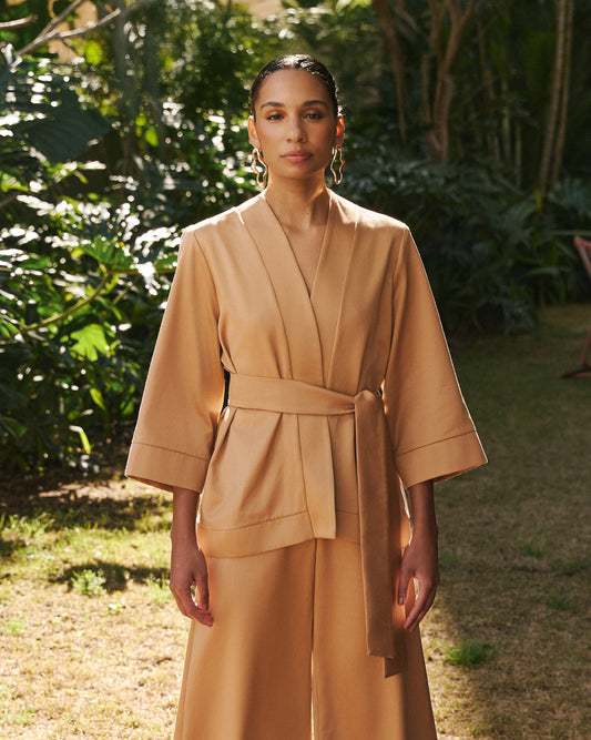 Quimono Vênus 3/4 - Bronze