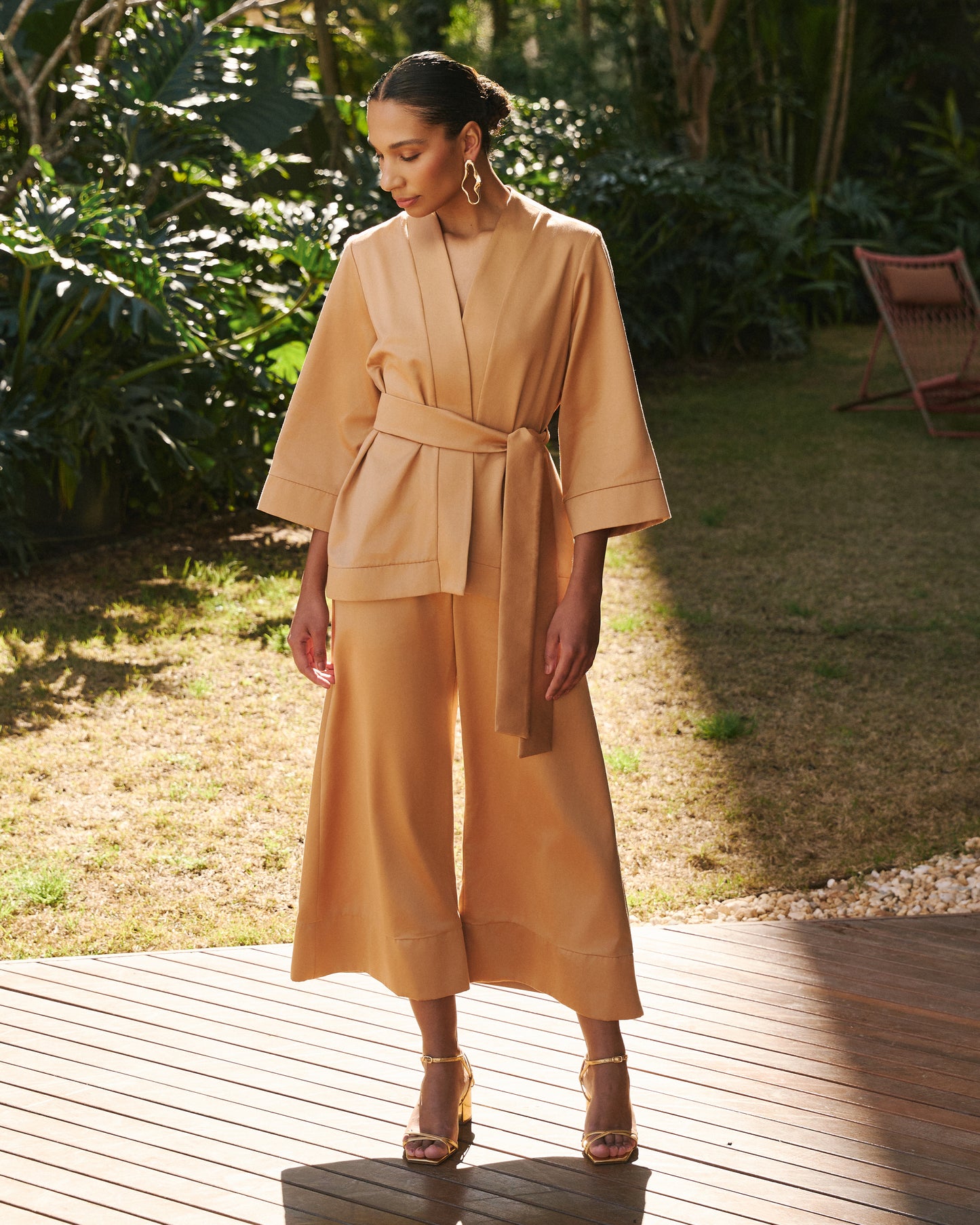 Quimono Vênus 3/4 - Bronze