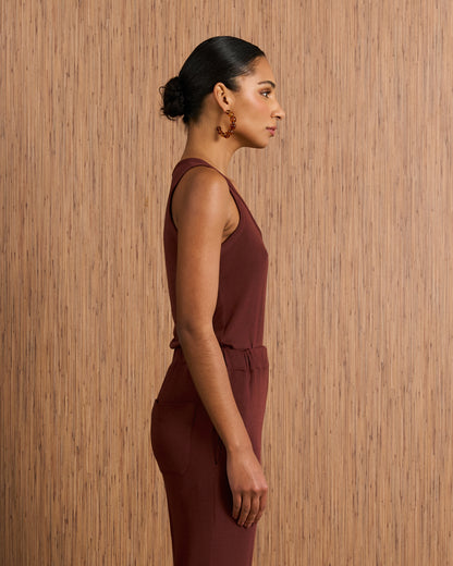 Regata Fresca - Marrom Pinha