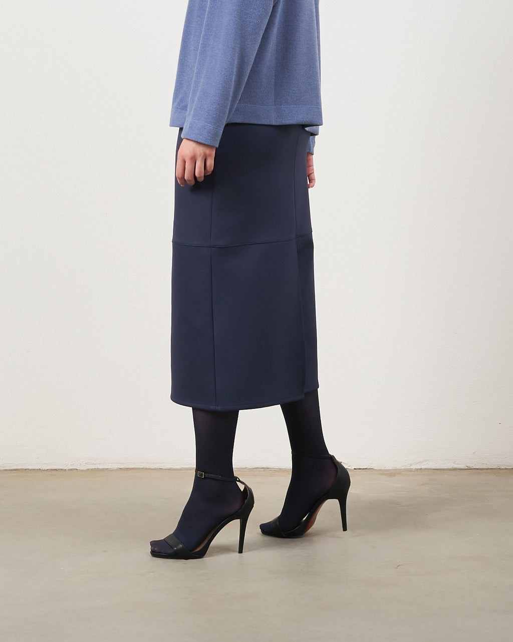 Saia Olívia - Azul Marinho