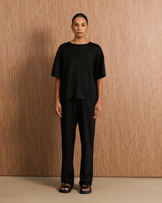 T-Shirt Ampla - Preto