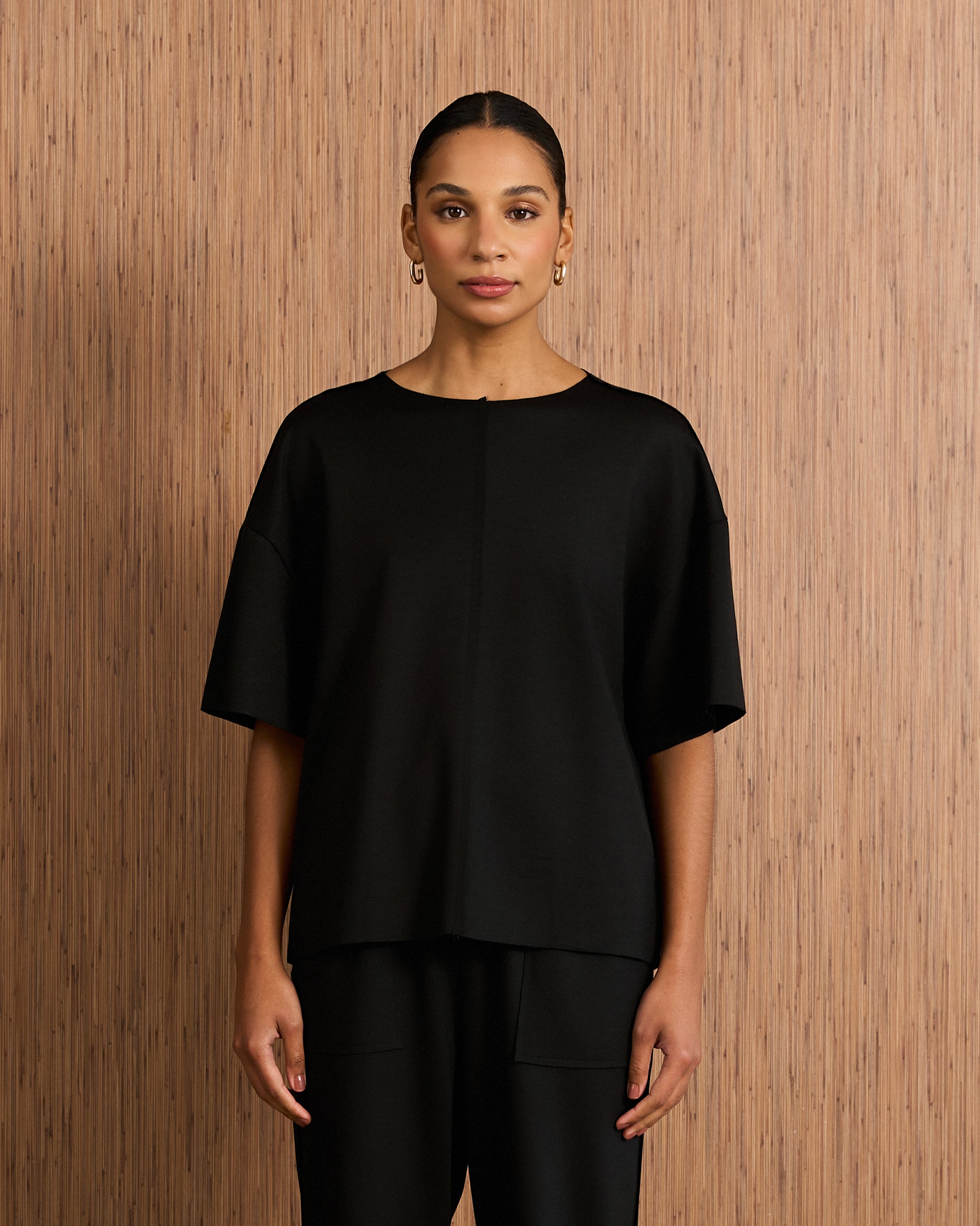 T-Shirt Ampla - Preto