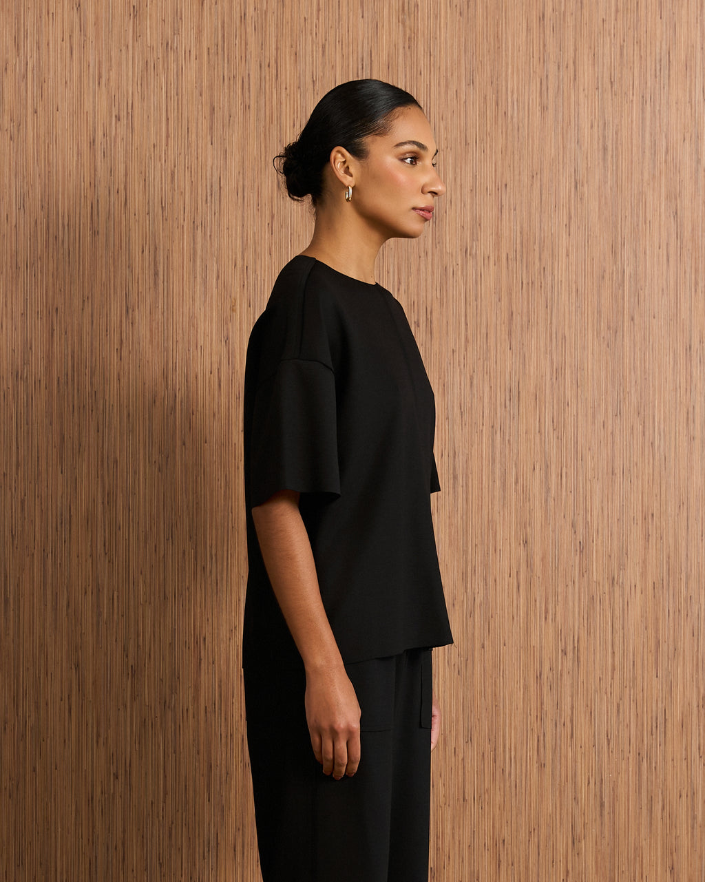 T-Shirt Ampla - Preto