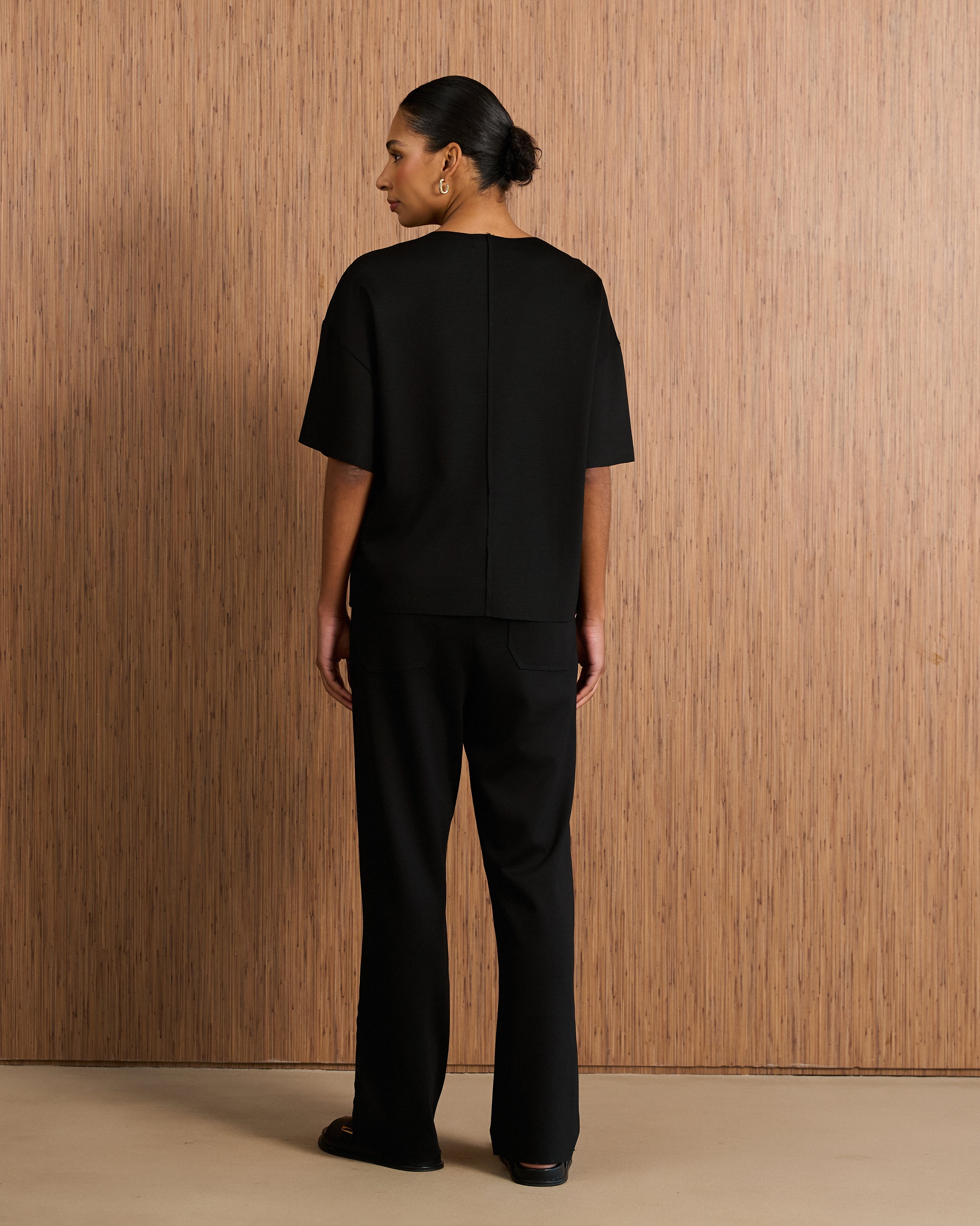 T-Shirt Ampla - Preto