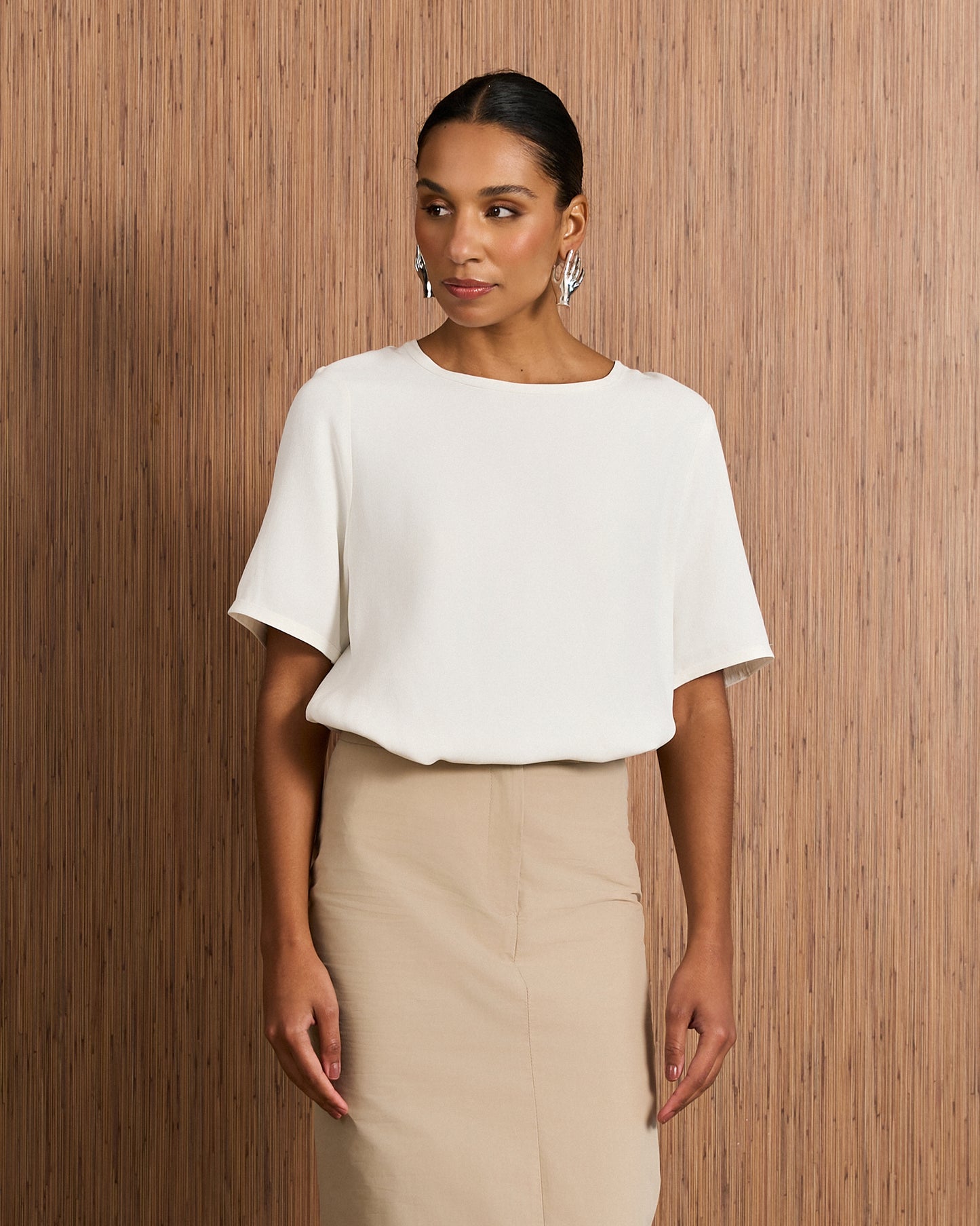 T-Shirt Ártemis - Off-White