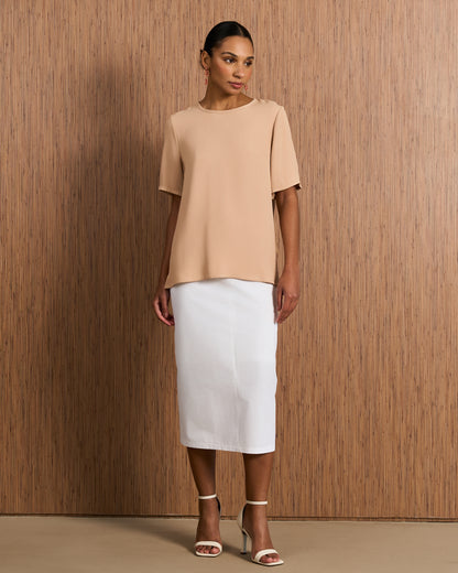 T-Shirt Ártemis - Marfim