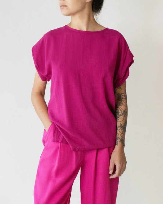 T-Shirt Diferentona - Fucsia