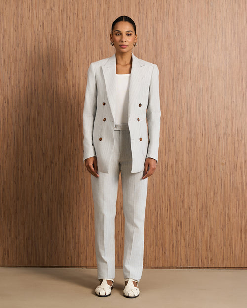 Blazer Sartorial - Cinza Risca