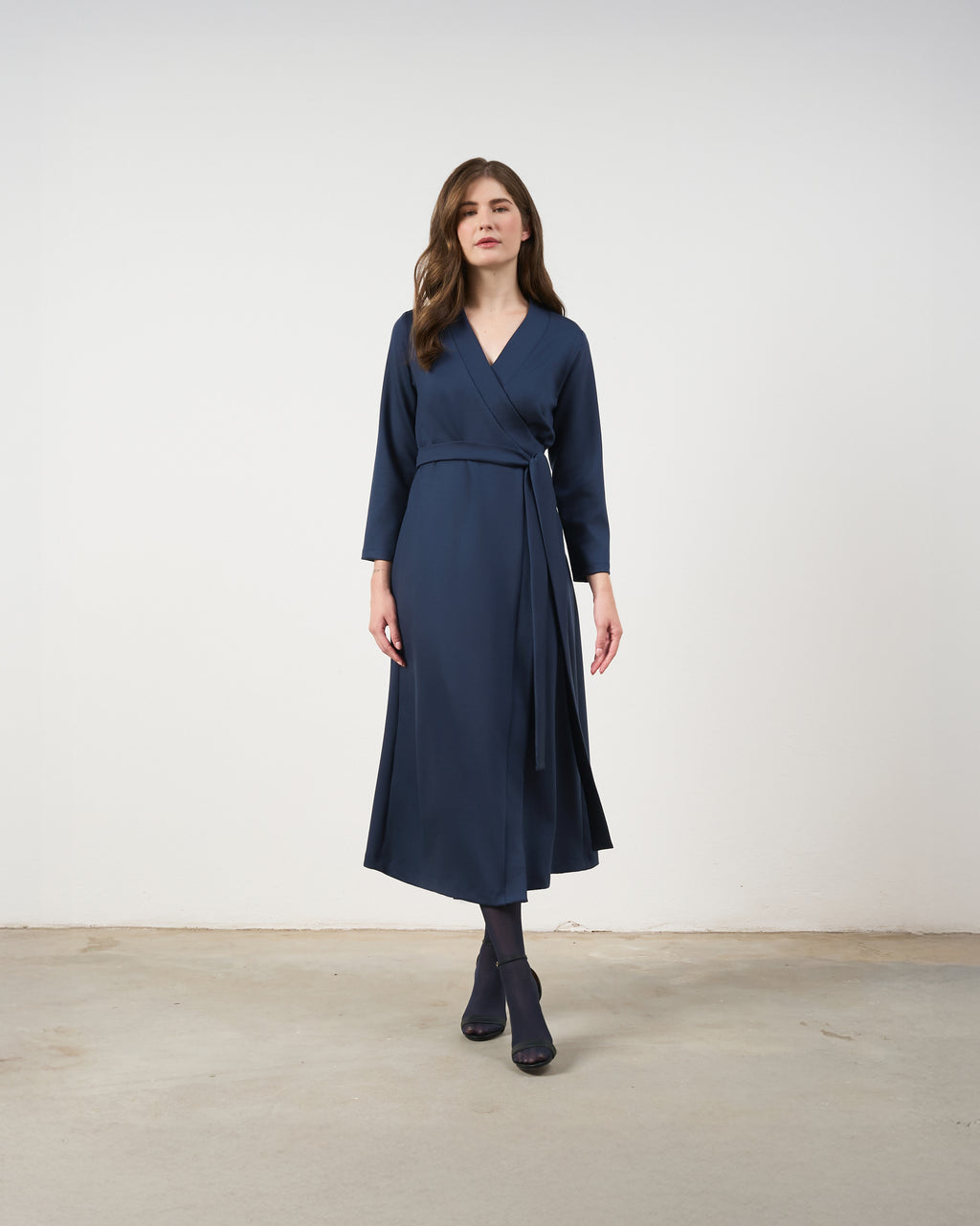 Vestido Medusa ML - Azul Marinho