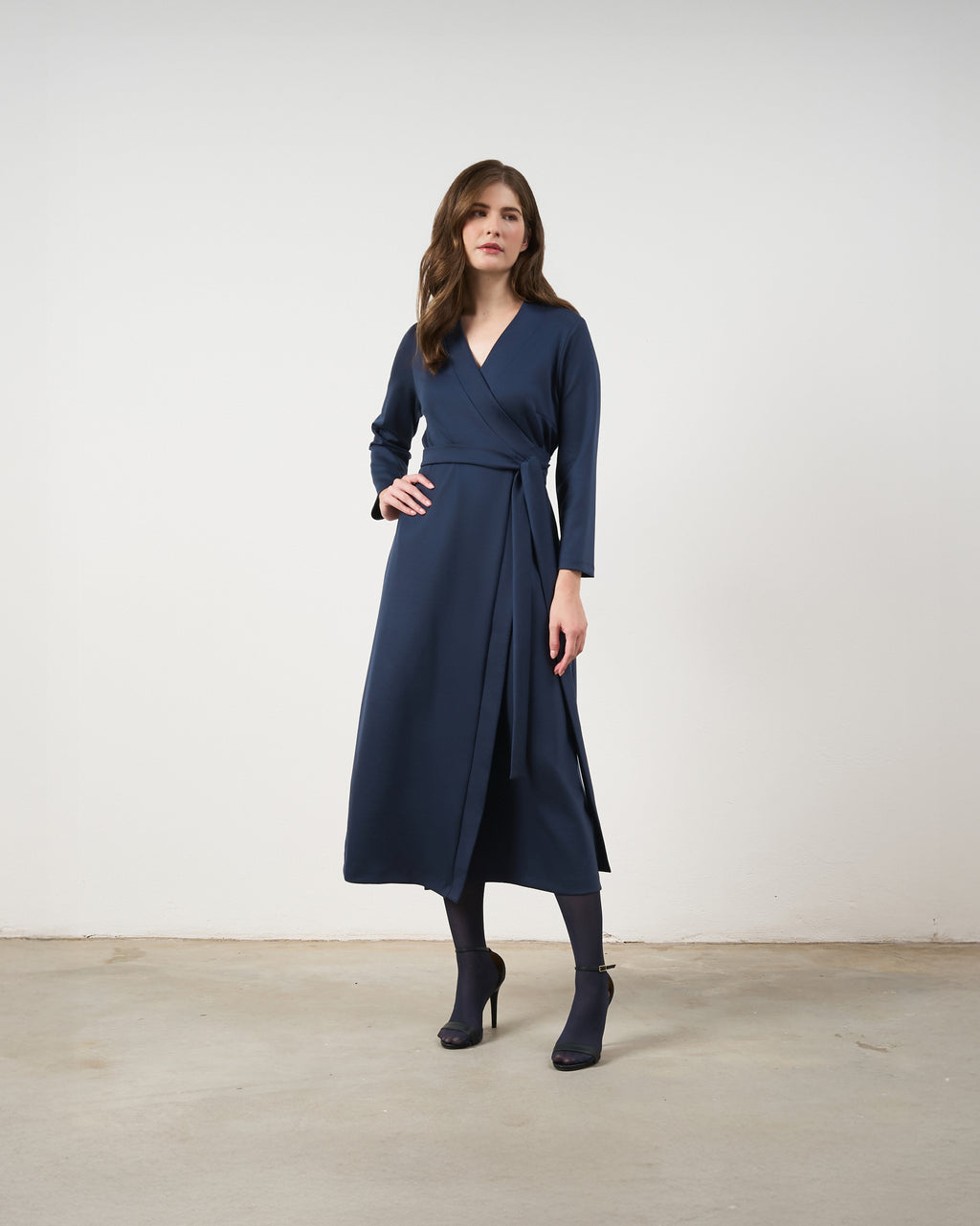 Vestido Medusa ML - Azul Marinho