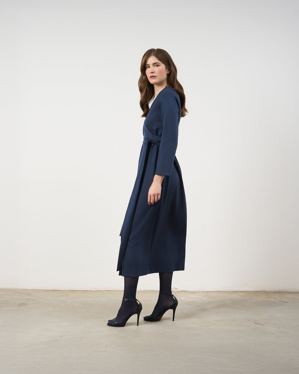Vestido Medusa ML - Azul Marinho