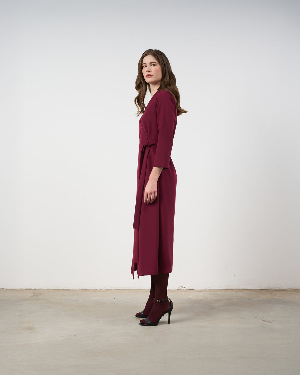 Vestido Medusa ML - Licor de Cereja