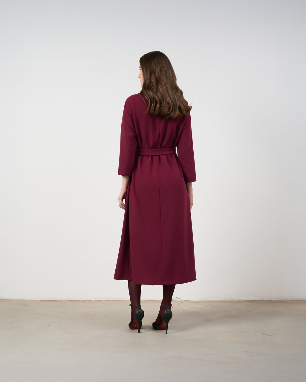 Vestido Medusa ML - Licor de Cereja