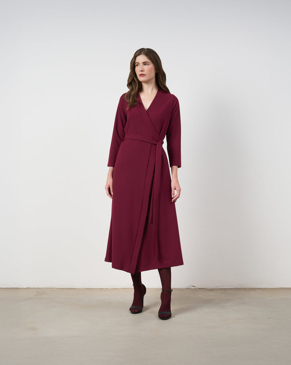 Vestido Medusa ML - Licor de Cereja