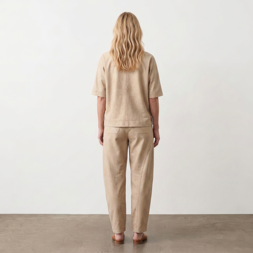 Calça Baggy Olga - Bege