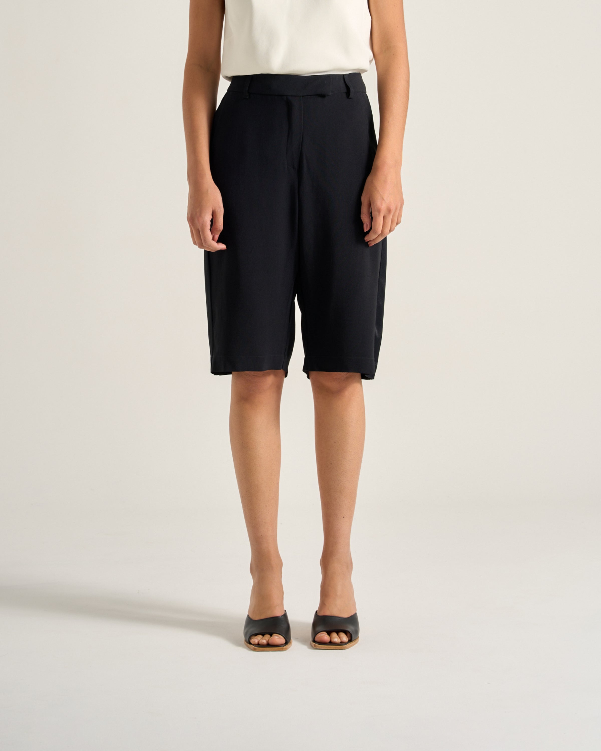 Bermuda Jaspe - Preto