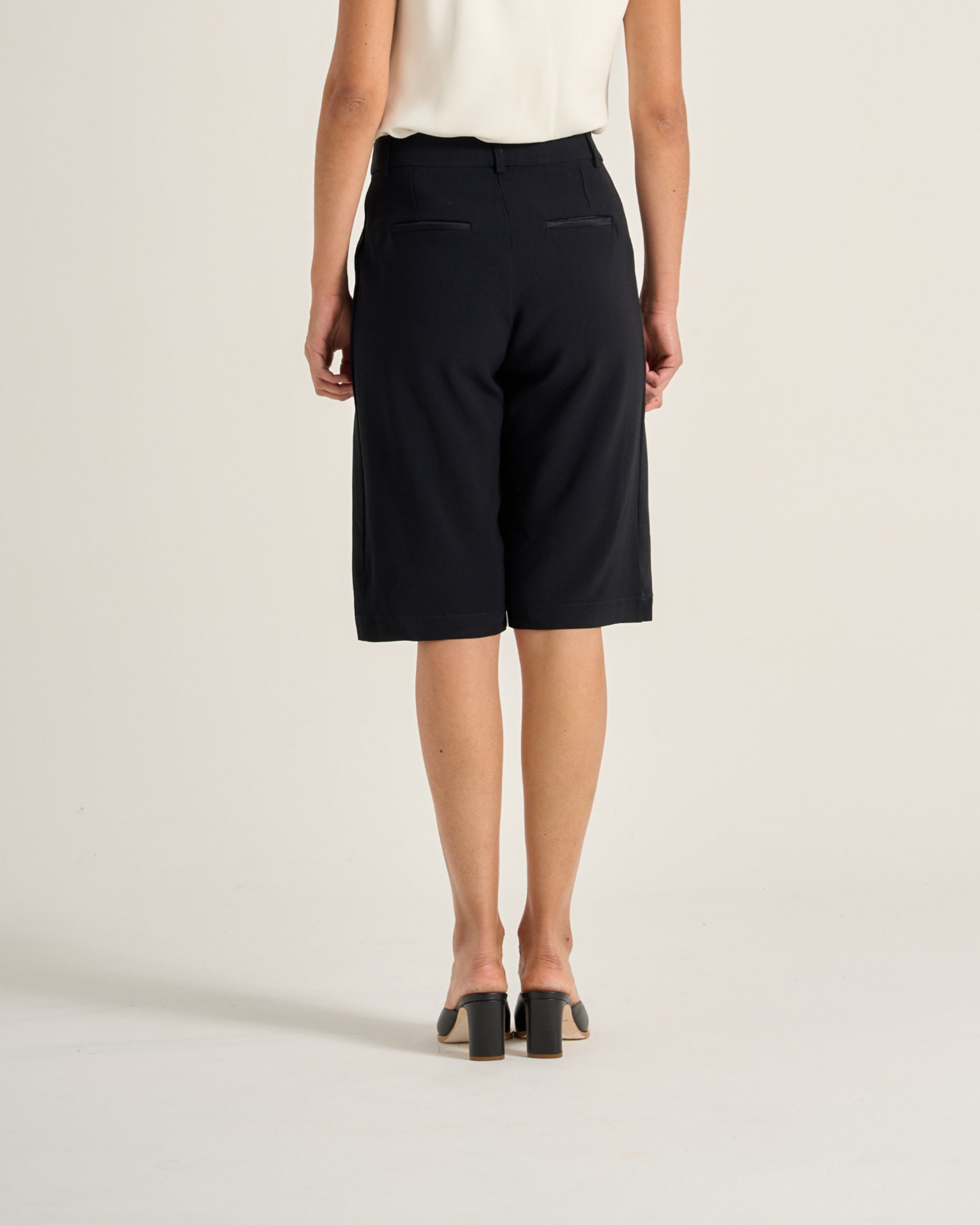 Bermuda Jaspe - Preto