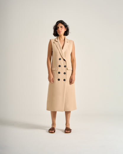 Vestido Celina - Marfim